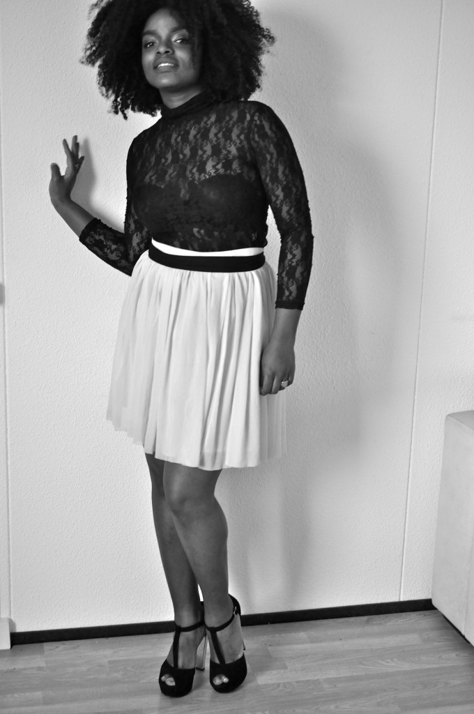 Outfit of the day met Steve Madden pumps